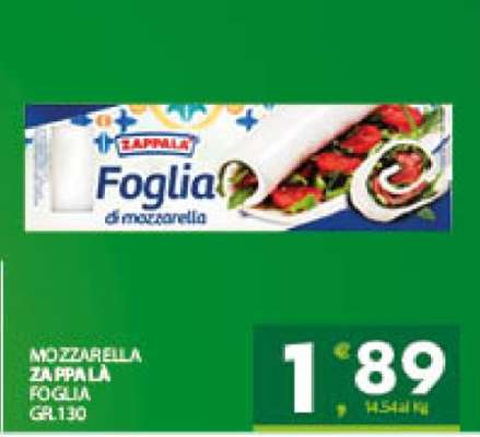 MOZZARELLA ZAPPALÀ