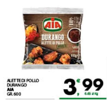 Alette di pollo Durango