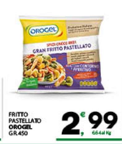 FRITTO PASTELLATO OROGEL GR.450