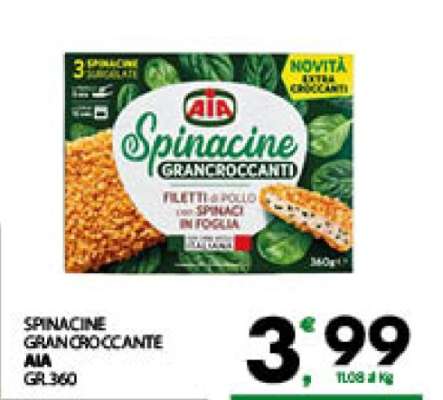 SPINACINE GRAN CROCCANTE