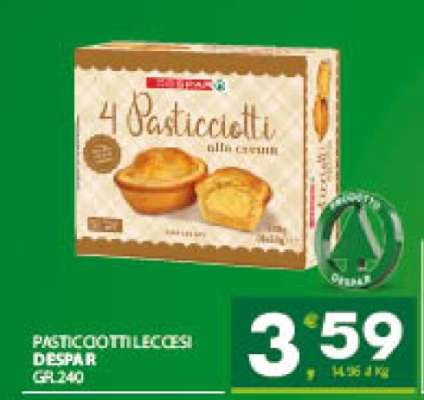 PASTICCIOTTI LECCESI