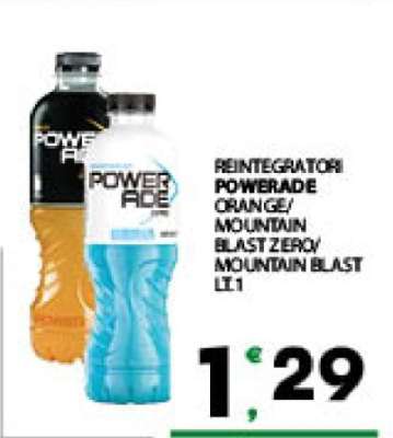 REINTEGRATORI POWERADE ORANGE/MOUNTAIN BLAST ZERO/MOUNTAIN BLAST LT1
