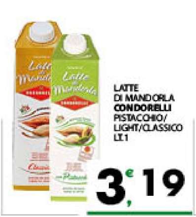 LATTE DI MANDORLA CONDORELLI