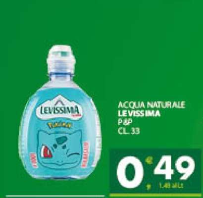 Acqua Naturale Levissima