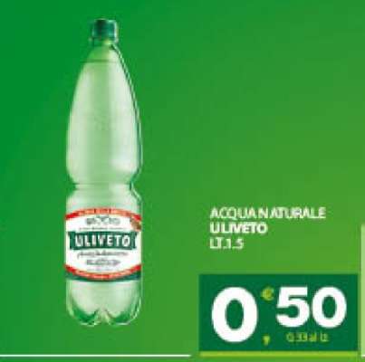 ACQUA NATURALE ULIVETO
