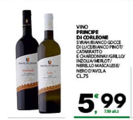 Vino Principe di Corleone