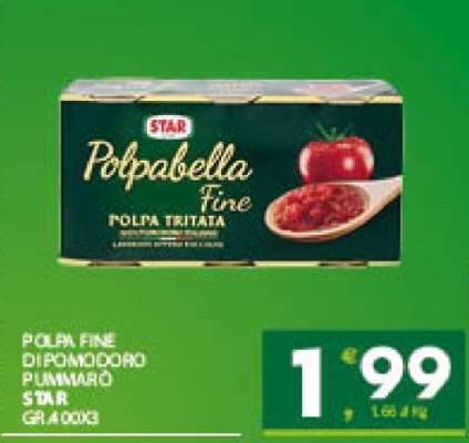 POLPA FINE DI POMODORO