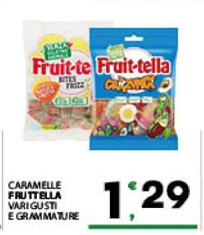 CARAMELLE FRUITTELLA