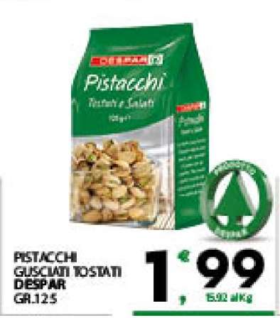 PISTACCHI SGUSCIATI TOSTATI DESPAR