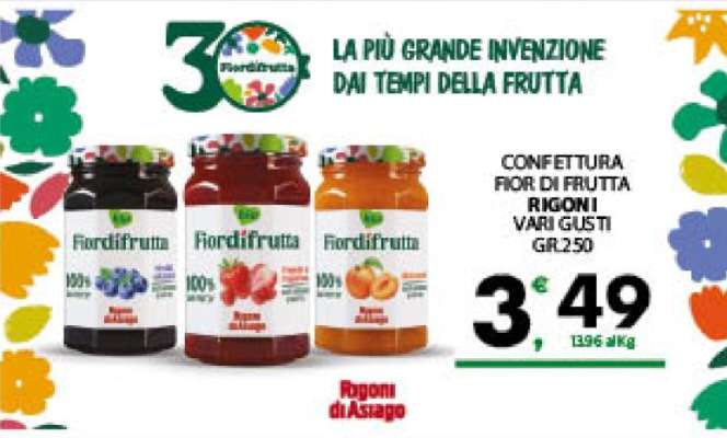 Confettura Fior di frutta RIGONI