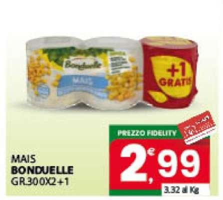 Mais BONDUELLE