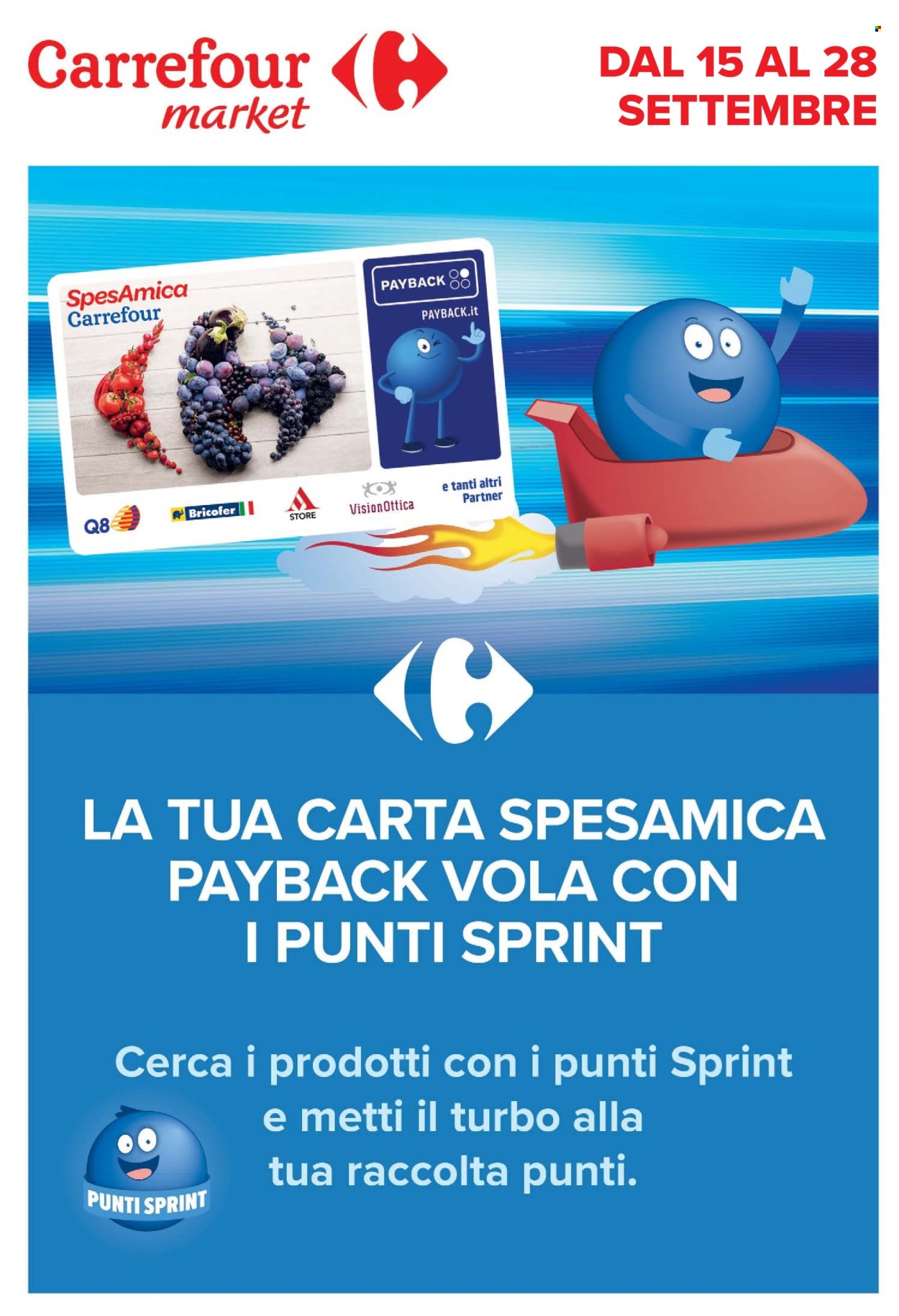 Volantino Carrefour - 15/9/2026 - 25/9/2026. Pagina 1