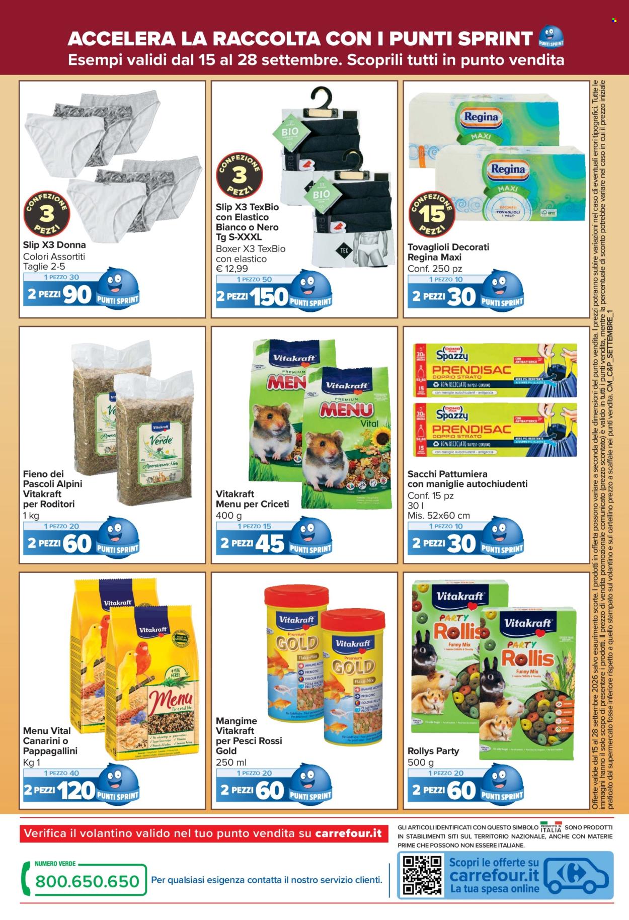 Volantino Carrefour - 15/9/2026 - 25/9/2026. Pagina 22