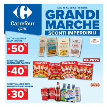 Volantino Carrefour - 15/9/2026 - 25/9/2026.