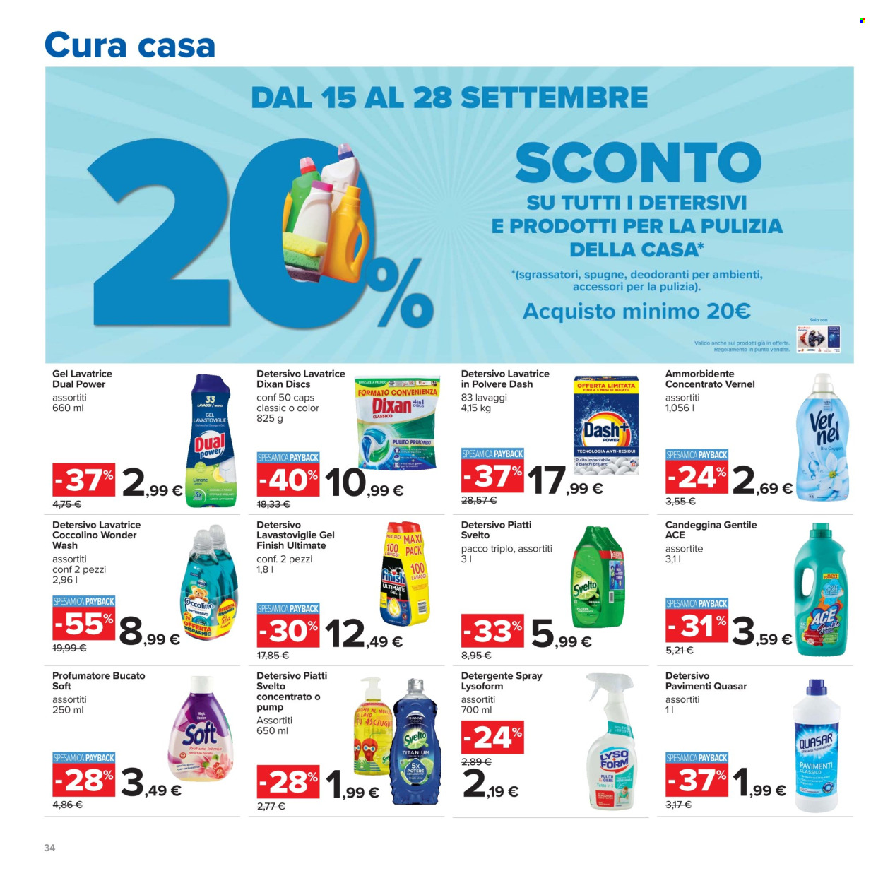 Volantino Carrefour - 15/9/2026 - 25/9/2026. Pagina 34