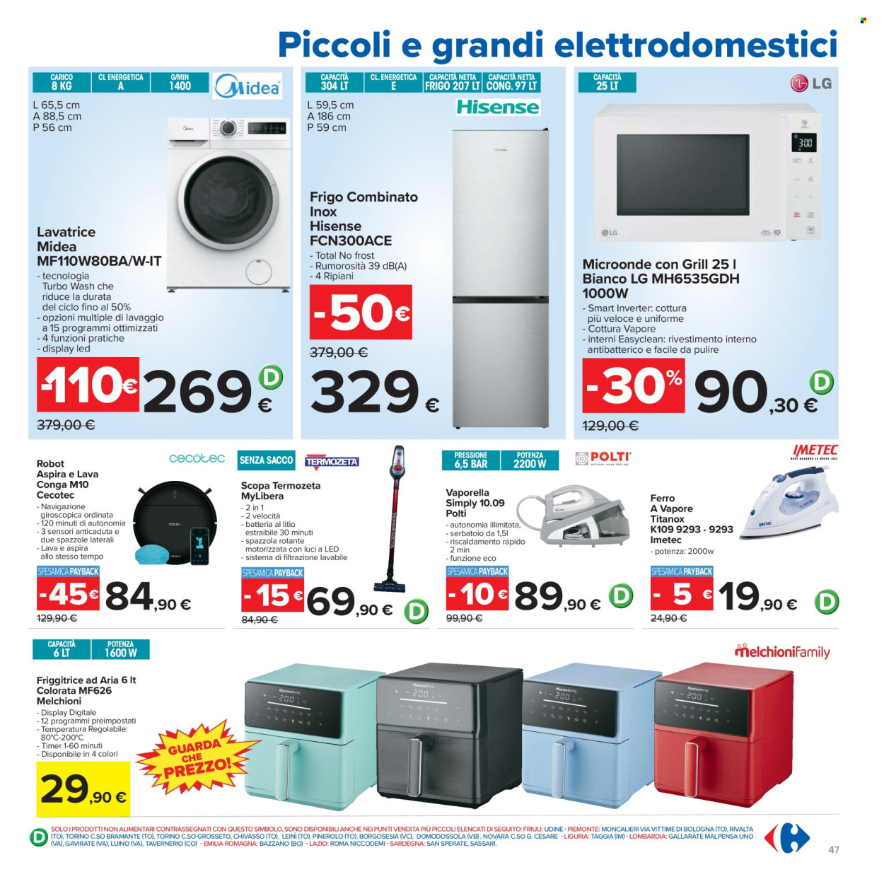 Volantino Carrefour - 15/9/2026 - 25/9/2026. Pagina 47