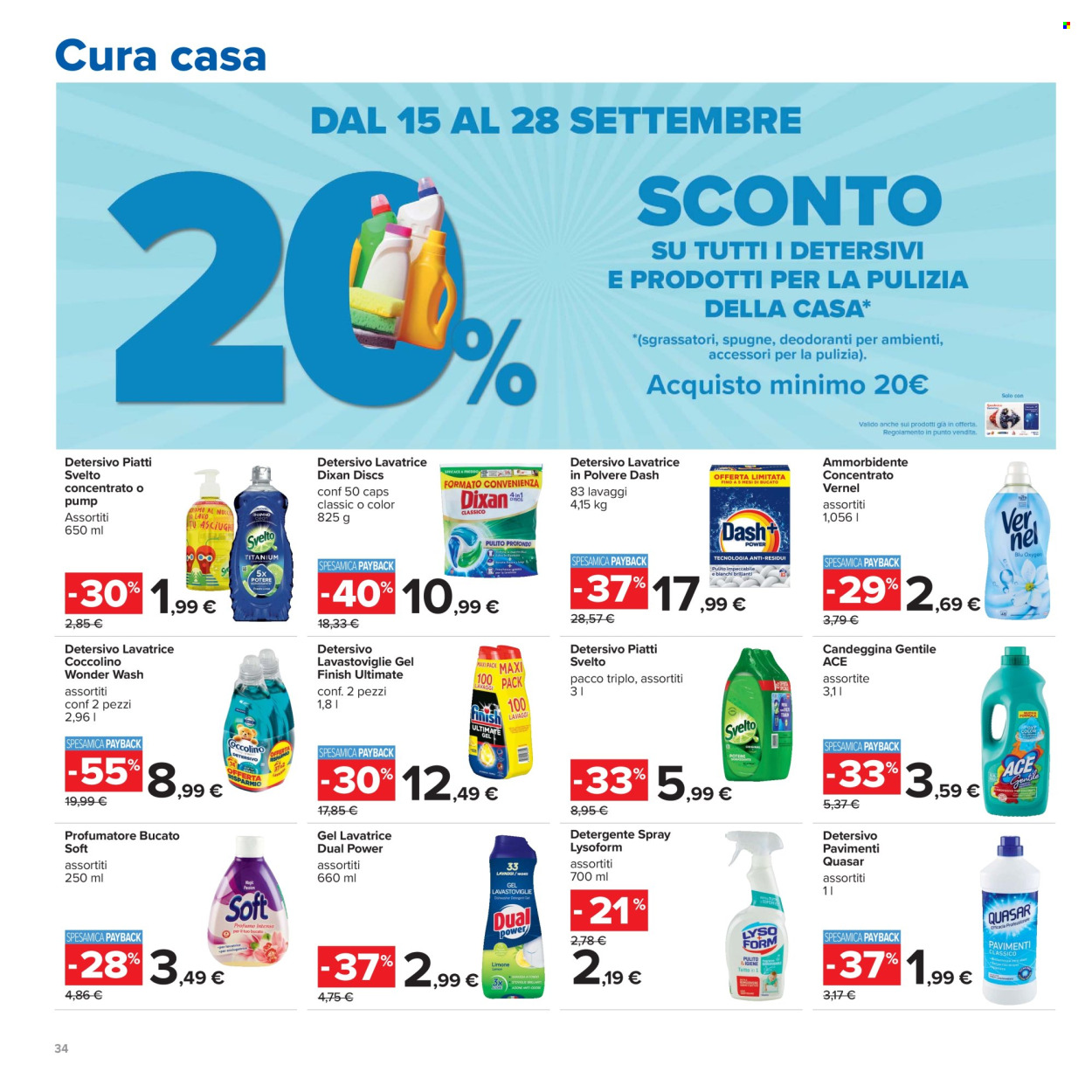 Volantino Carrefour - 15/9/2026 - 25/9/2026. Pagina 34