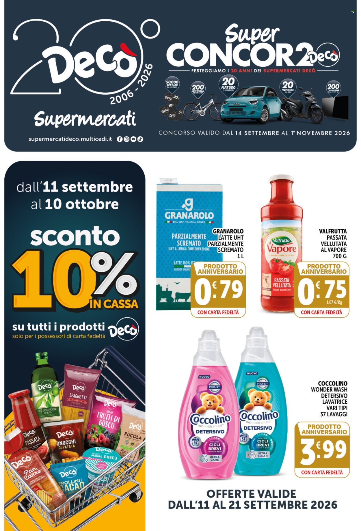 Volantino Deco - 11/9/2026 - 21/9/2026. Pagina 1
