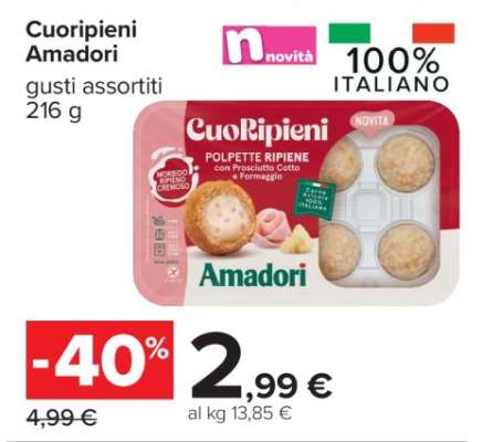 Cuoripieni Amadori