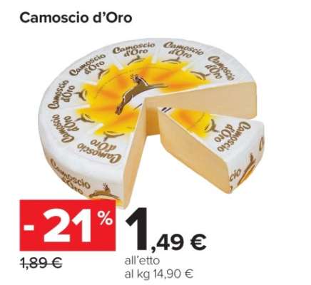 CAMOSCIO D’ORO