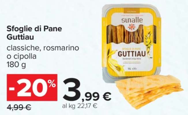 Sfoglie di Pane Guttiau