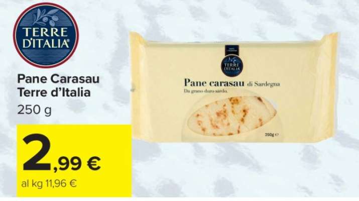 Pane Carasau Terre d'Italia