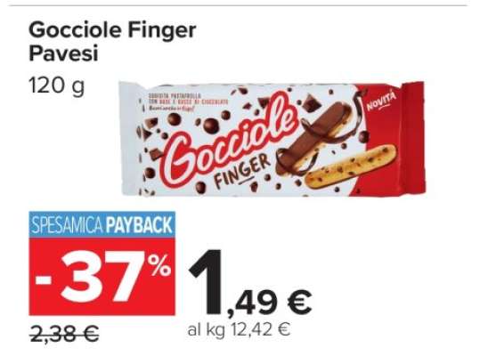 GOCCIOLE FINGER PAVESI