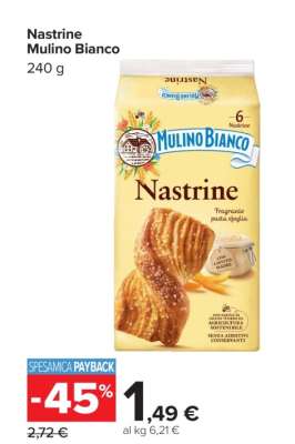 Nastrine Mulino Bianco