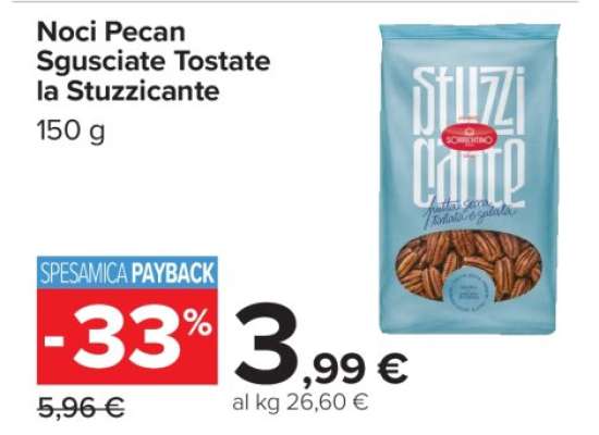 Noci Pecan Sgusciate Tostate la Stuzzicante