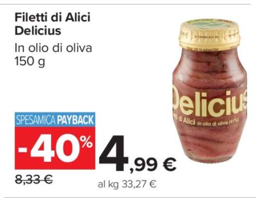 Filetti di Alici Delicius