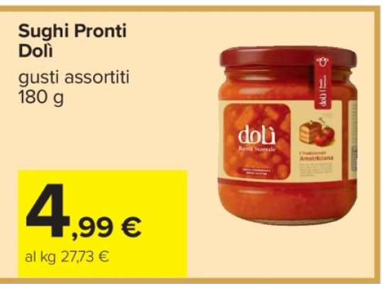 Sughi Pronti Dolì