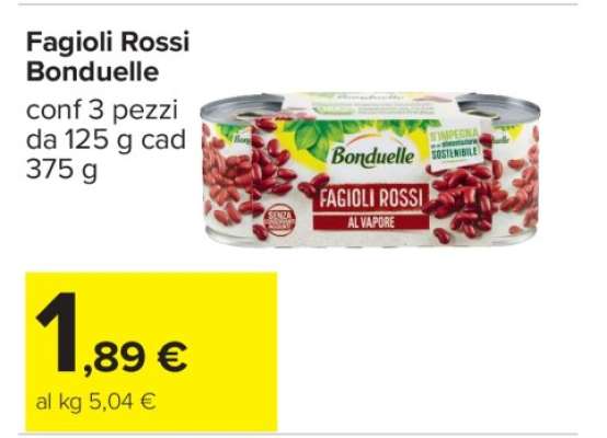 Fagioli Rossi Bonduelle