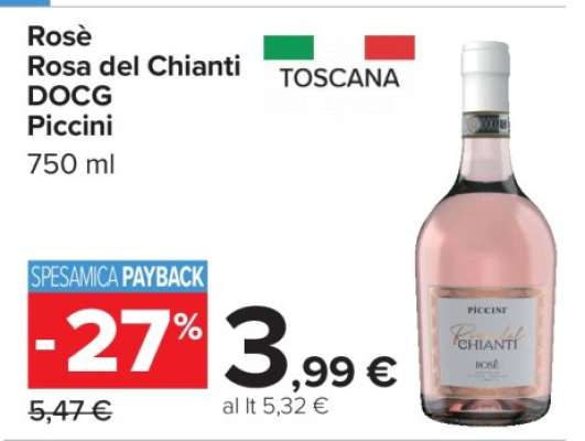 Rosè Rosa del Chianti DOCG Piccini