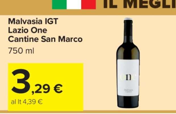 Malvasia IGT Lazio One Cantine San Marco