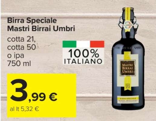 Birra Speciale Mastri Birrai Umbri