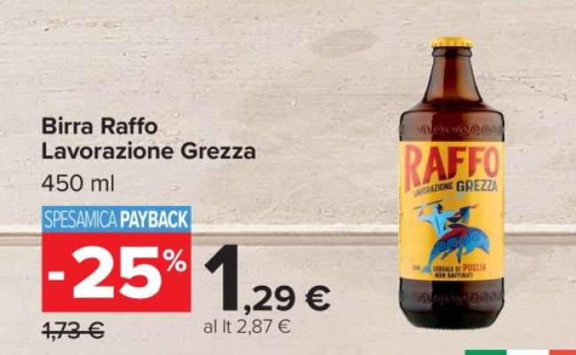 Birra Raffo Lavorazione Grezza