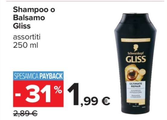 Shampoo o Balsamo Gliss