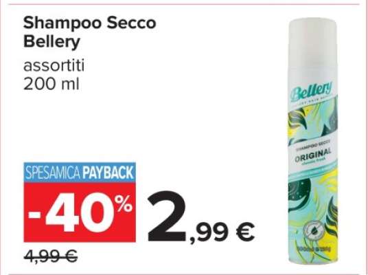 SHAMPOO SECCO BELLERY