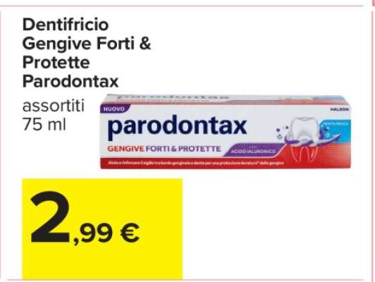Dentifricio Gengive Forti & Protette Parodontax