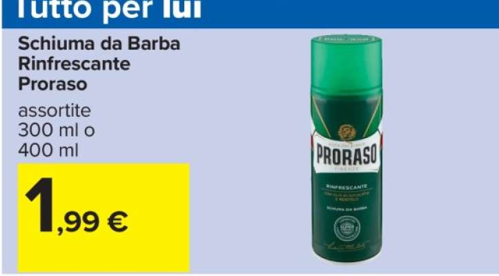 Schiuma da Barba Rinfrescante Proraso