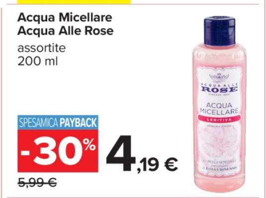 Acqua micellare ACQUA ALLE ROSE