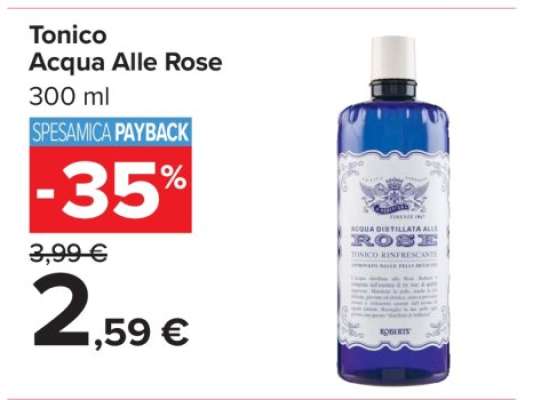 Tonico Acqua Alle Rose