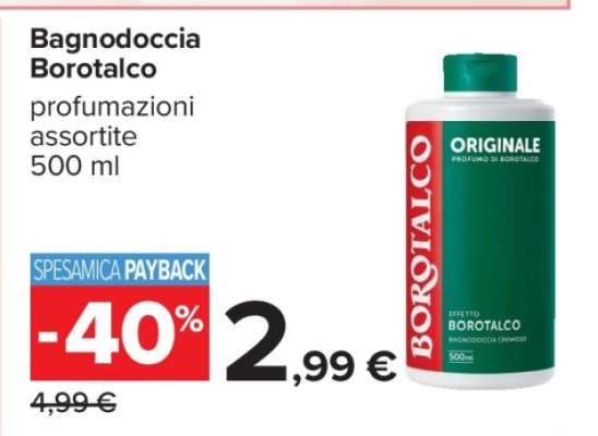 Bagnodoccia Borotalco