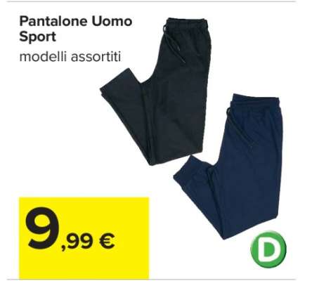 Pantalone Uomo Sport