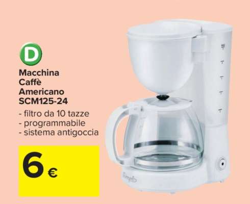 Macchina Caffè Americano SCM125-24