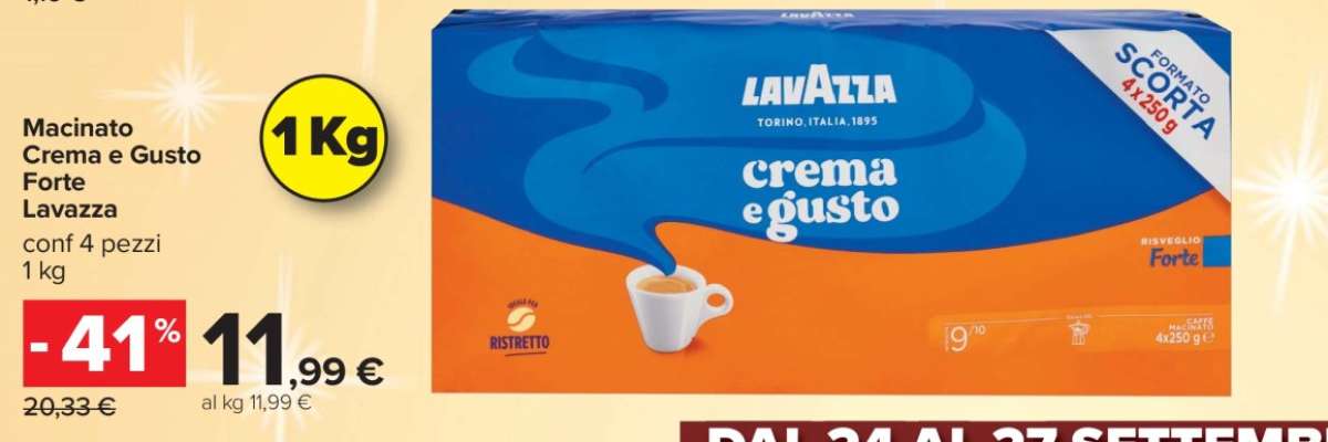 Lavazza Macinato Crema e Gusto Forte