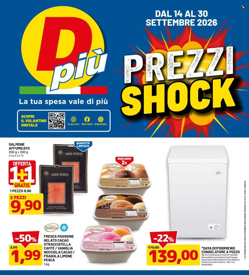 Volantino Dpiù - 14/9/2026 - 30/9/2026.