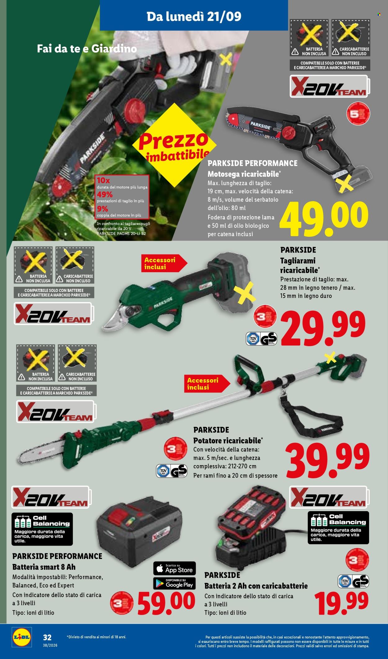 Volantino Lidl - 17/9/2026 - 23/9/2026. Pagina 38