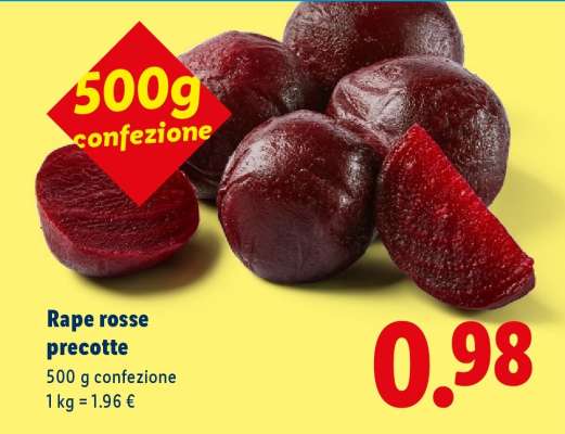 Rape rosse precotte