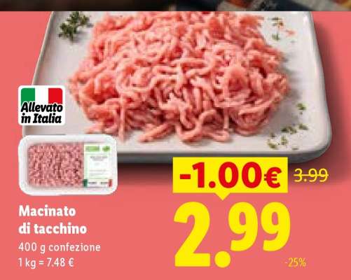Macinato di tacchino